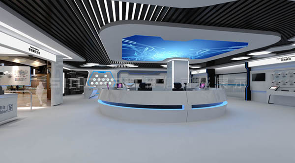 同為數碼展廳設計效果圖 同為數碼展廳設計效果圖